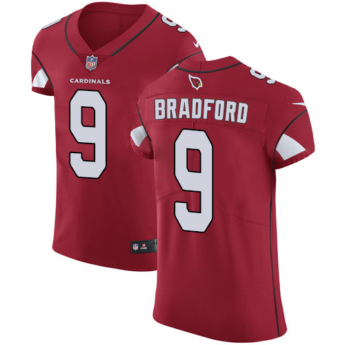Nike Cardinals #9 Sam Bradford Red Team Color Men's Stitched NFL Vapor Untouchable Elite Jersey